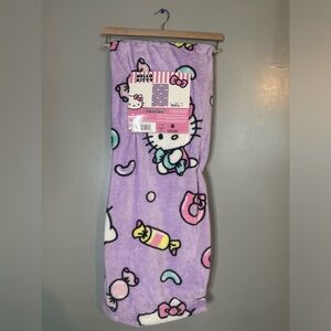 Hello Kitty Purple Blanket